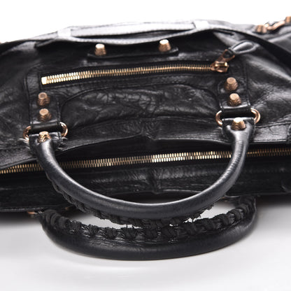 Balenciaga Agneau Giant 12 Rose Gold Hardware City Black 10 of 16