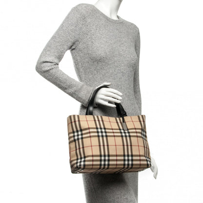 Burberry House Check Medium Tote Black 2 of 8