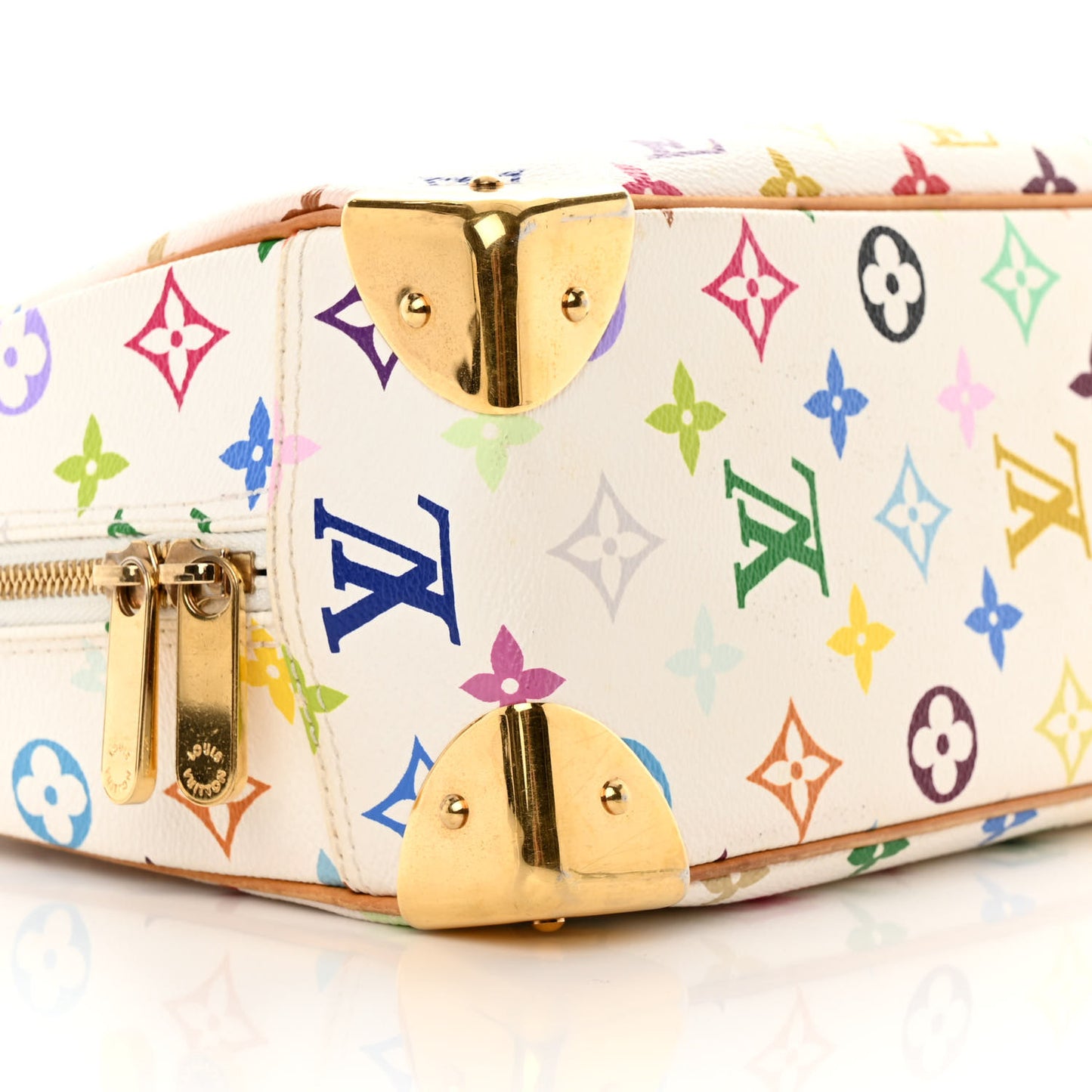 Monogram Multicolor Trouville White