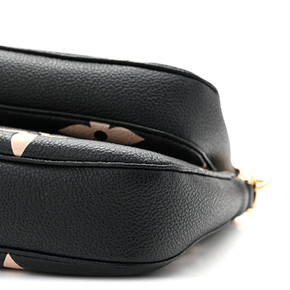 Louis Vuitton Empreinte Monogram Giant Multi Pochette Accessories Black Beige 9 of 9