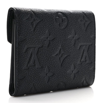Louis Vuitton Empreinte Victorine Wallet Black 3 of 7