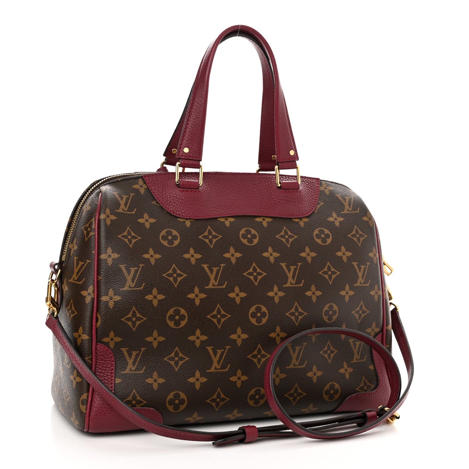Louis Vuitton Monogram Retiro NM Raisin 3 of 9