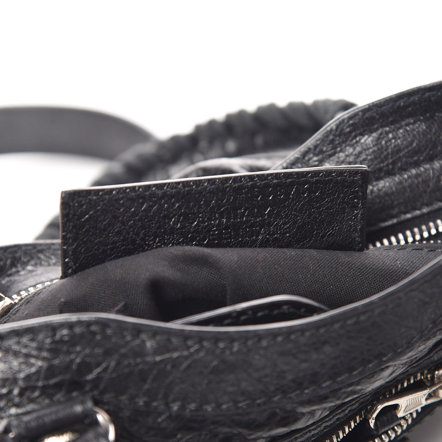 Agneau Giant 12 Silver Hardware Mini City Black