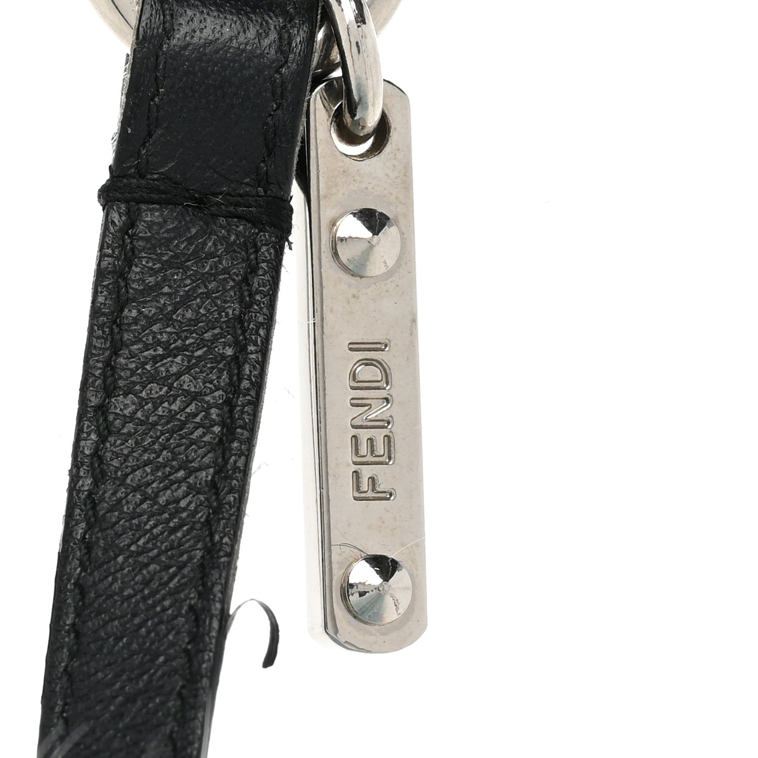 Fendi Fox Fur Dawny Monster Bag Bug Charm Cactus Viola Multicolor 4 of 4