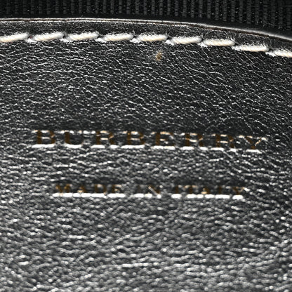 Burberry Smooth Calfskin 1983 Knight Check Link Camera Bag Silver 7 of 16