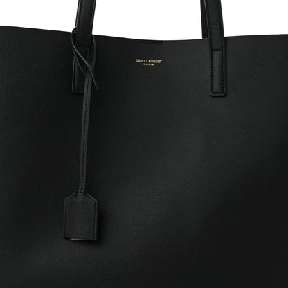 Saint Laurent Calfskin Large Shopping Tote Black 9 of 11