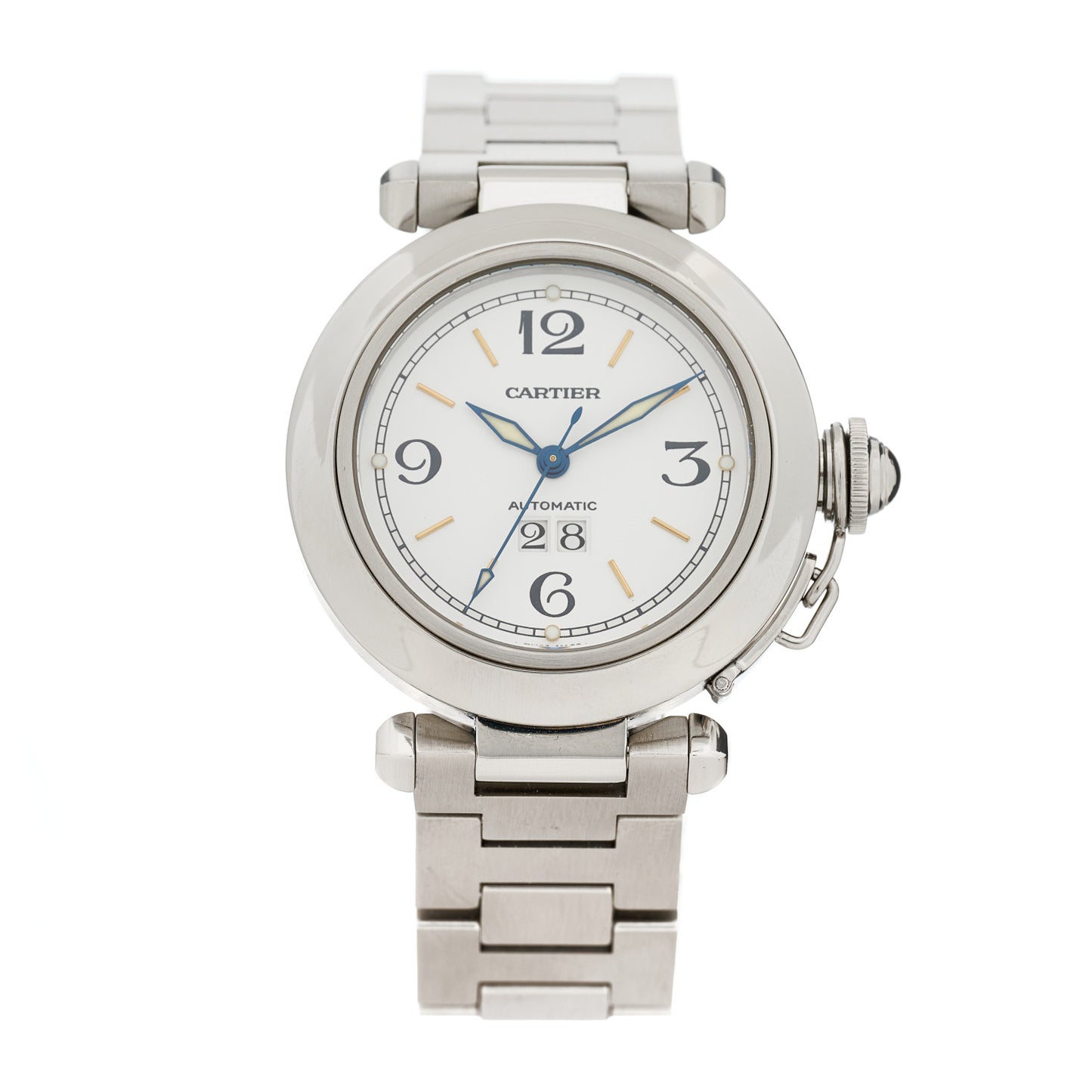 Stainless Steel 35mm Pasha C Big Date Automatic Watch