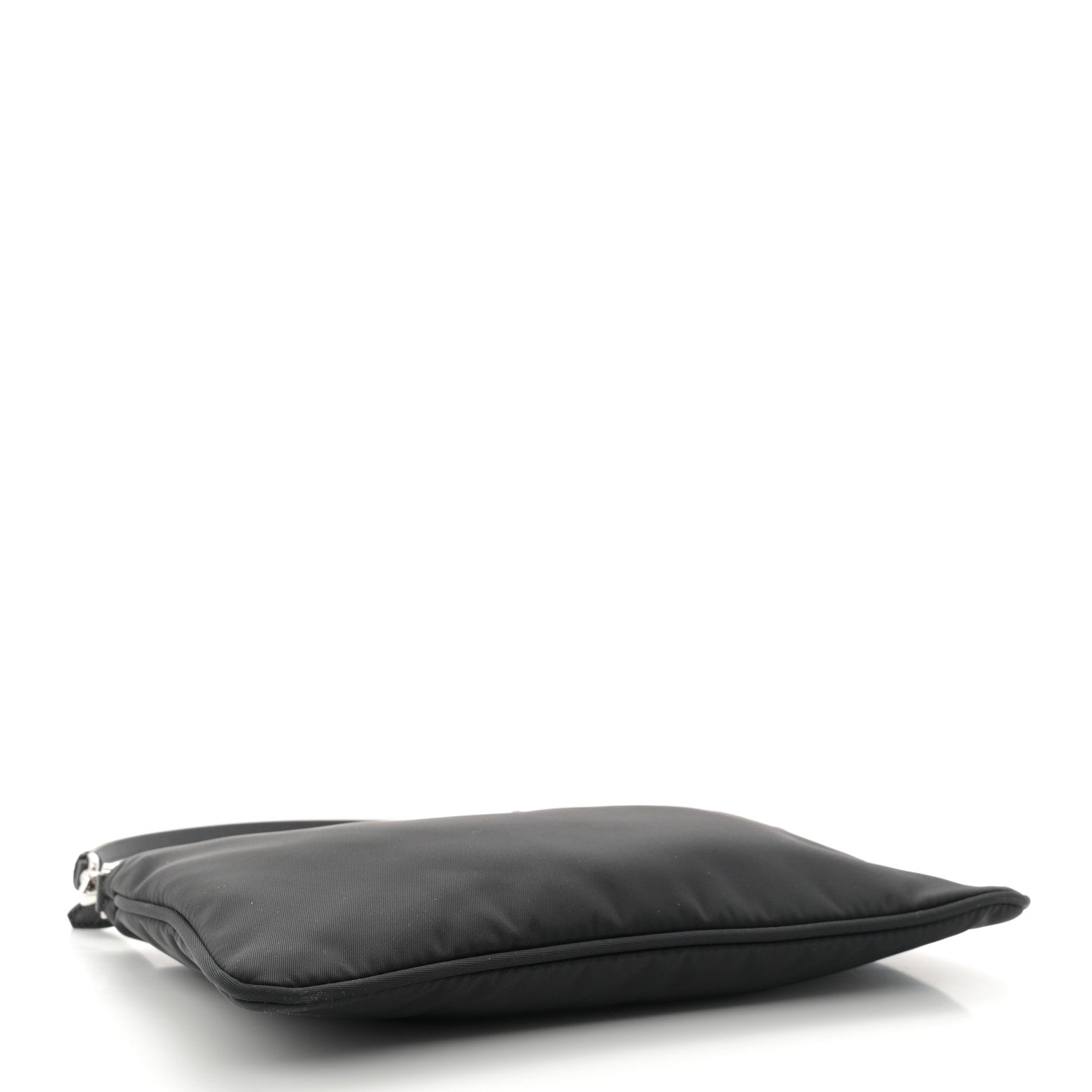 Prada Tessuto Nylon Pochette Bag Black 4 of 10