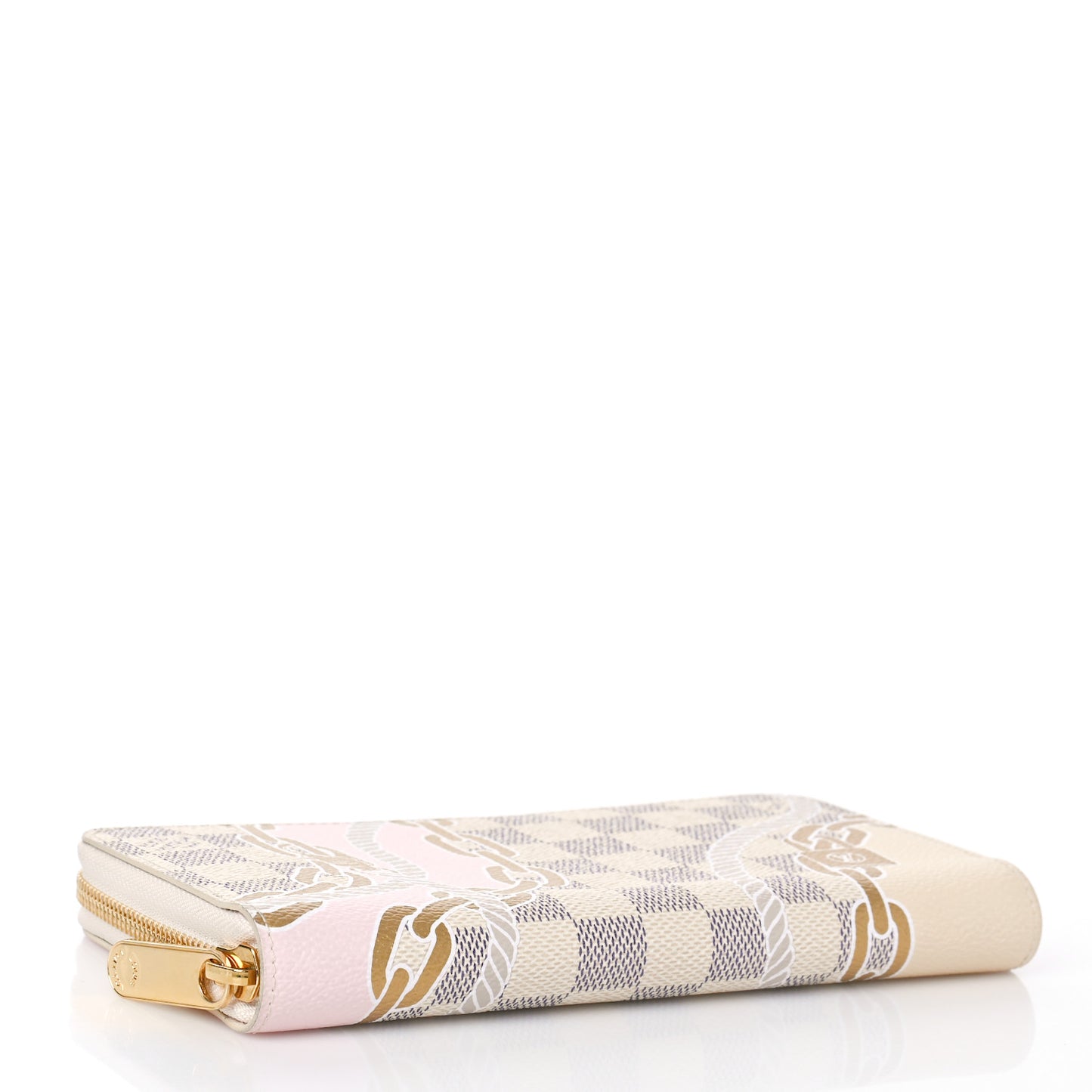 Damier Azur Nautical Zippy Wallet Gold