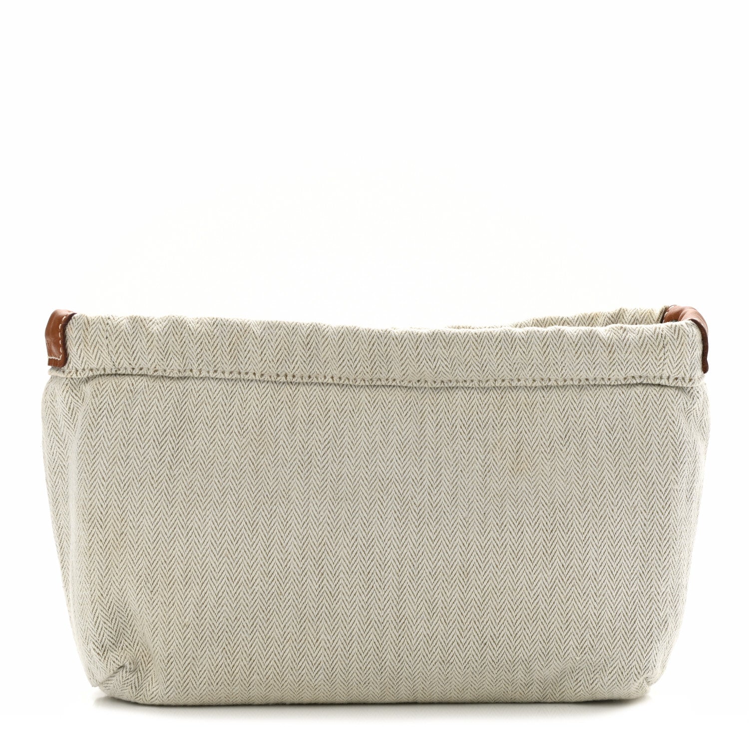 Hermes Canvas Barenia Fourbi 20 PM Pouch Naturel Fauve 1 of 9