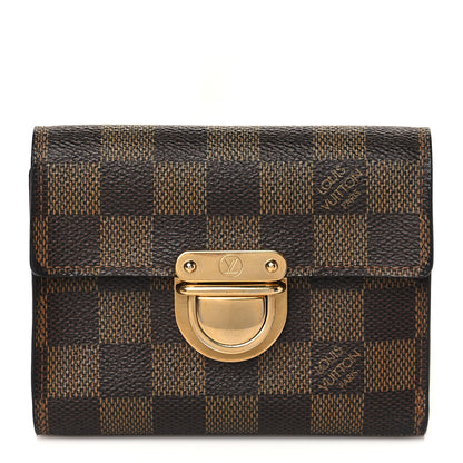 Louis Vuitton Damier Ebene Koala Compact Wallet 1 of 7