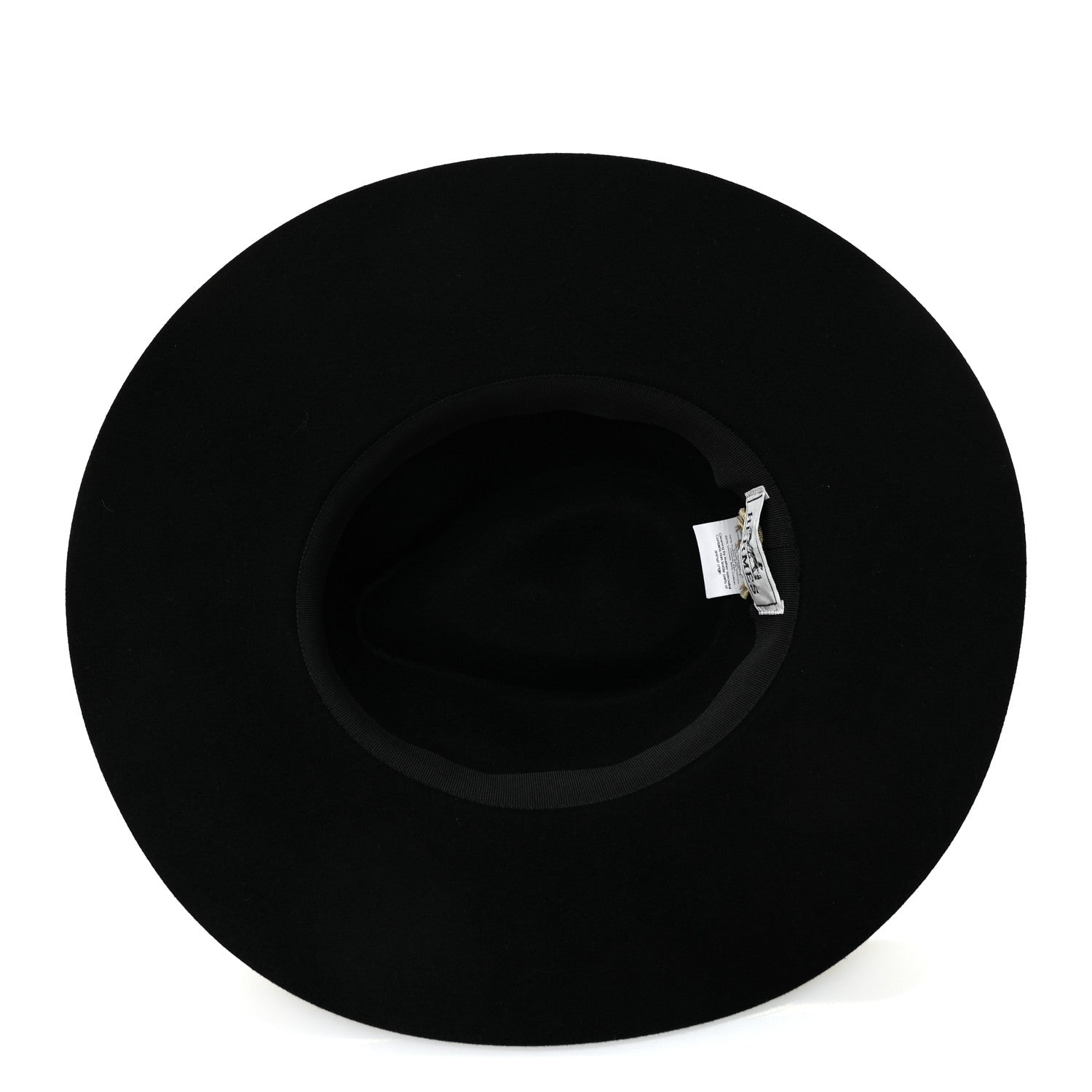 Hermes Rabbit Felt Farrah Pop H Hat 57 Black 8 of 9
