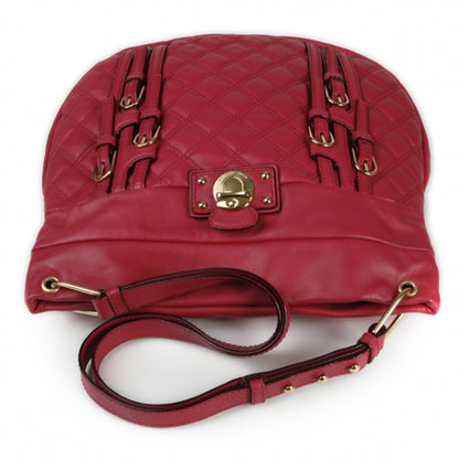 Marc Jacobs Leather Multi-Buckle Hobo Fuchsia 4 of 11
