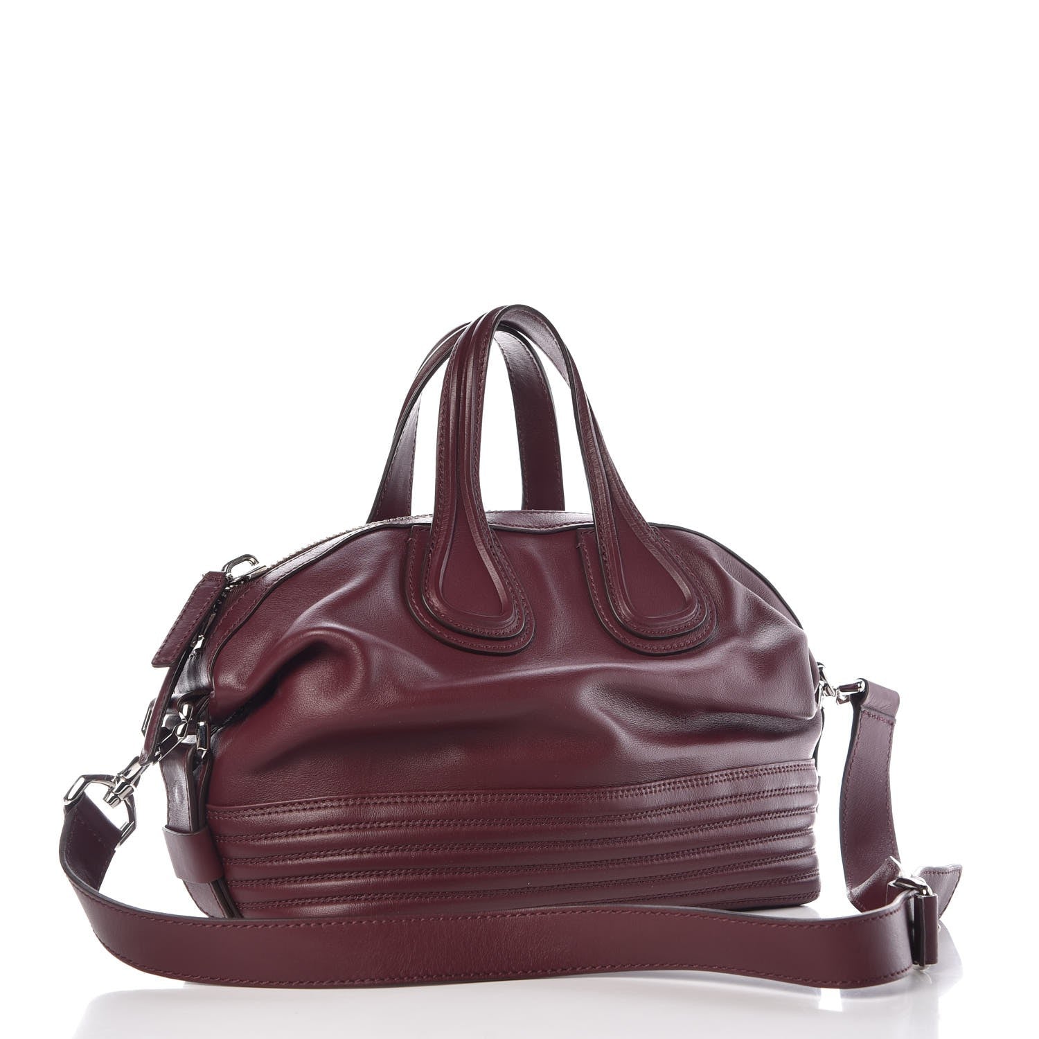 Givenchy Calfskin Small Biker Nightingale Oxblood 3 of 7