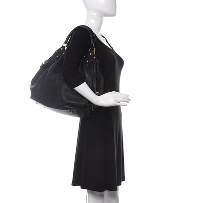 Louis Vuitton Mahina L Black 2 of 8