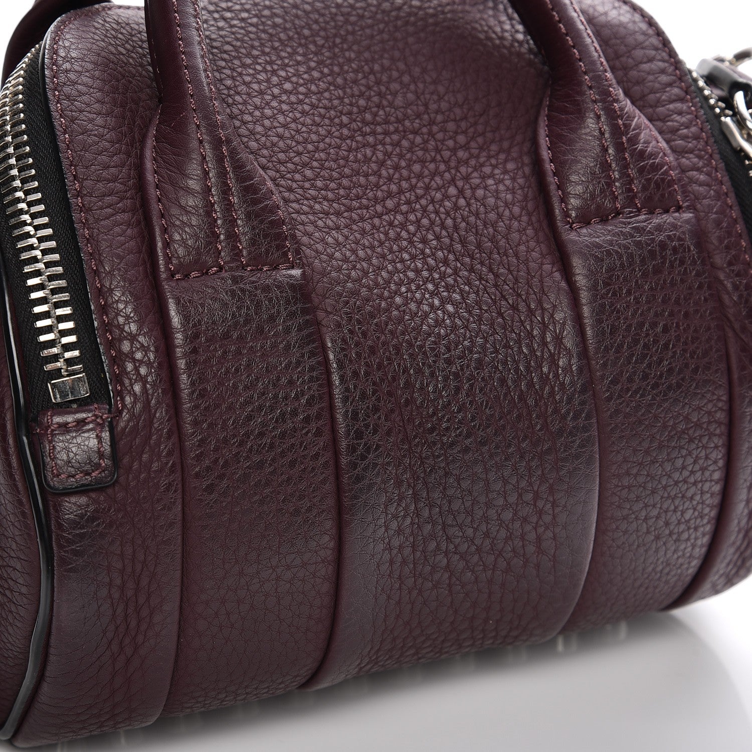 Alexander Wang Pebbled Calfskin Mini Rockie Matte Oxblood 9 of 9