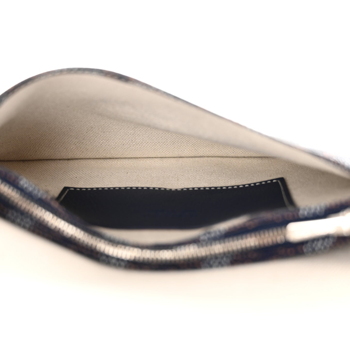 Goyardine Plumet Wallet Clutch Navy