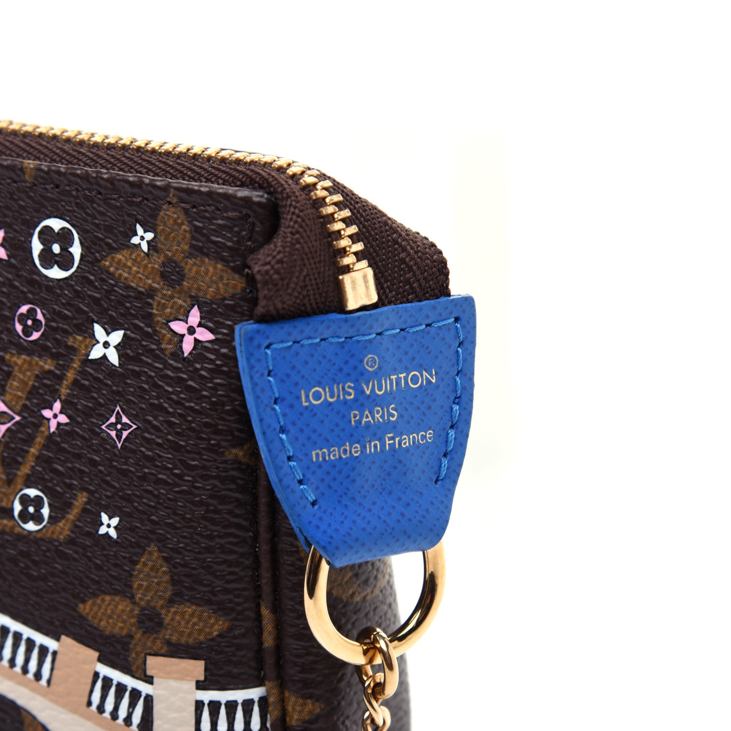 Louis Vuitton Monogram 2019 Christmas Animation Mini Venice Pochette Accessories Blue 8 of 11
