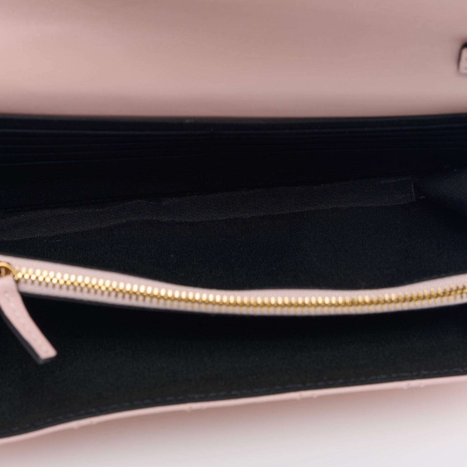 Versace Lambskin Quilted Medusa Wallet On Chain Crossbody Light Pink 5 of 8