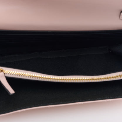 Versace Lambskin Quilted Medusa Wallet On Chain Crossbody Light Pink 5 of 8