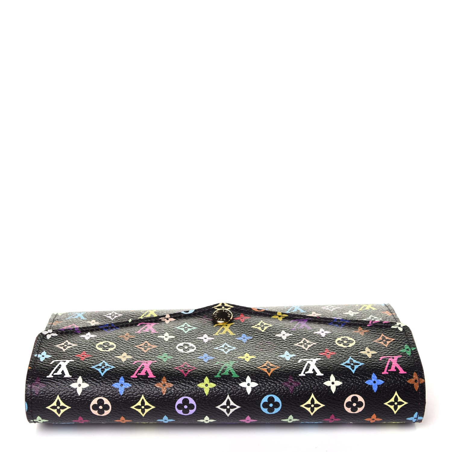 Louis Vuitton Monogram Multicolor Sarah Wallet NM Black Grenade 10 of 10
