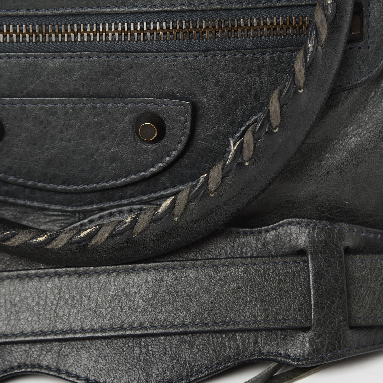 Balenciaga Agneau Classic Hardware Part Time Anthracite 17 of 20