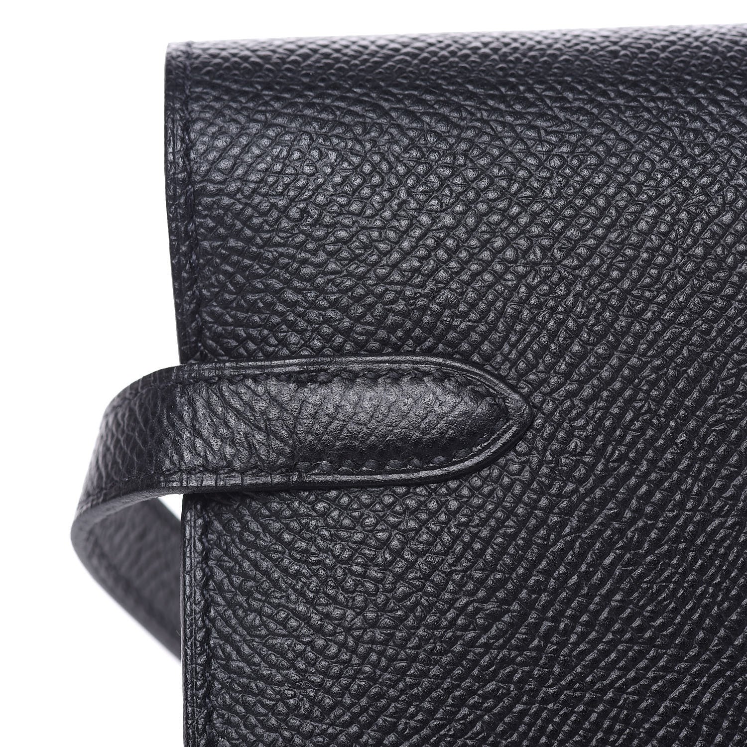Hermes Epsom Kelly Longue Wallet Black 12 of 17
