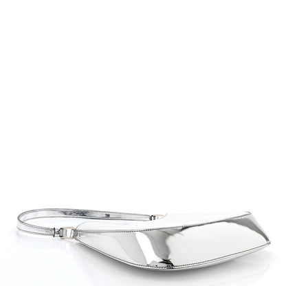 Prada Spazzolato Cleo Shoulder Bag Argento 4 of 11
