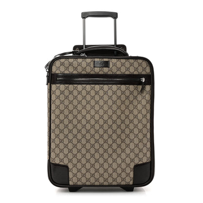 Gucci GG Plus Monogram Small Web Trolley Brown 1 of 13