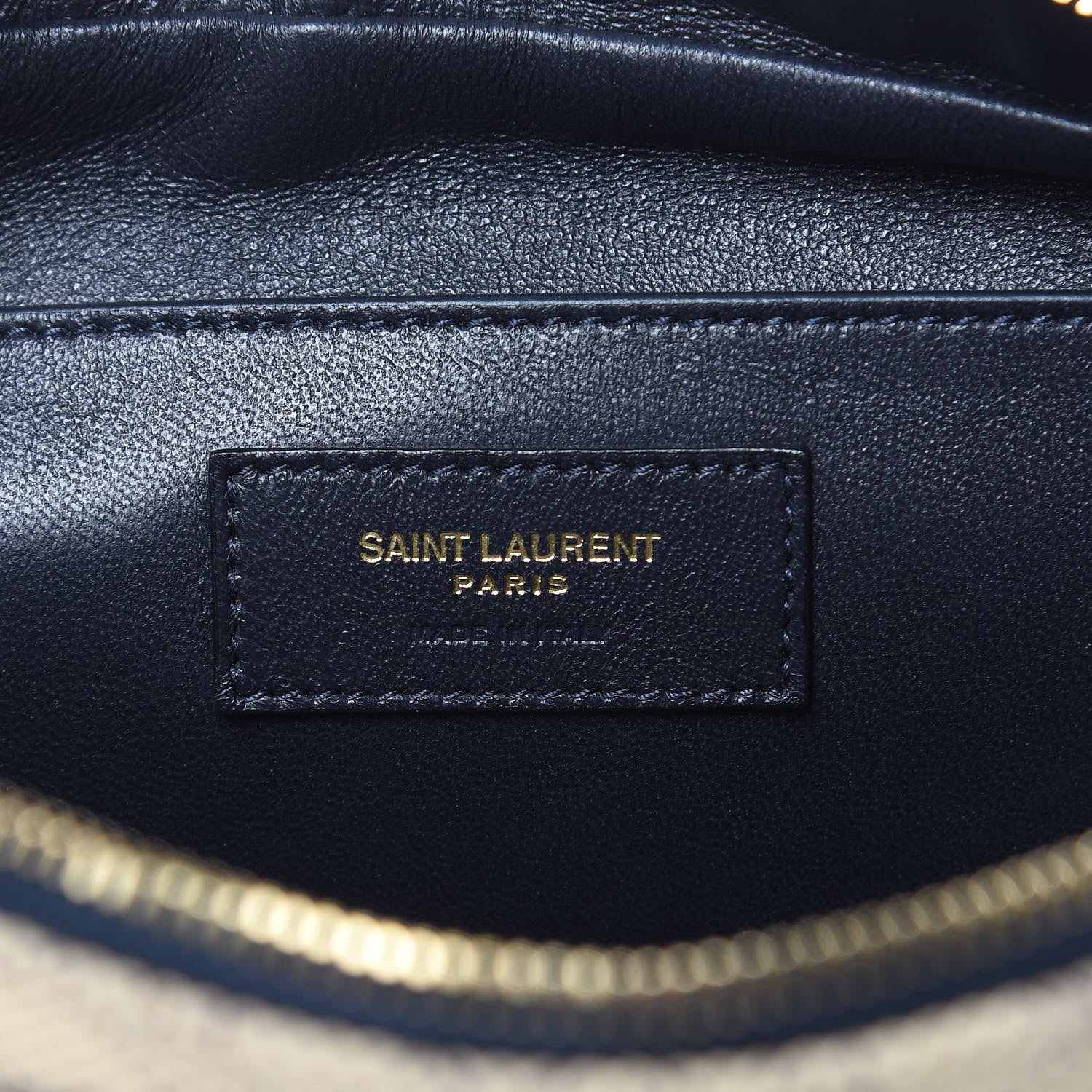 Saint Laurent Canvas Monogram All Over Camera Bag Beige 6 of 8
