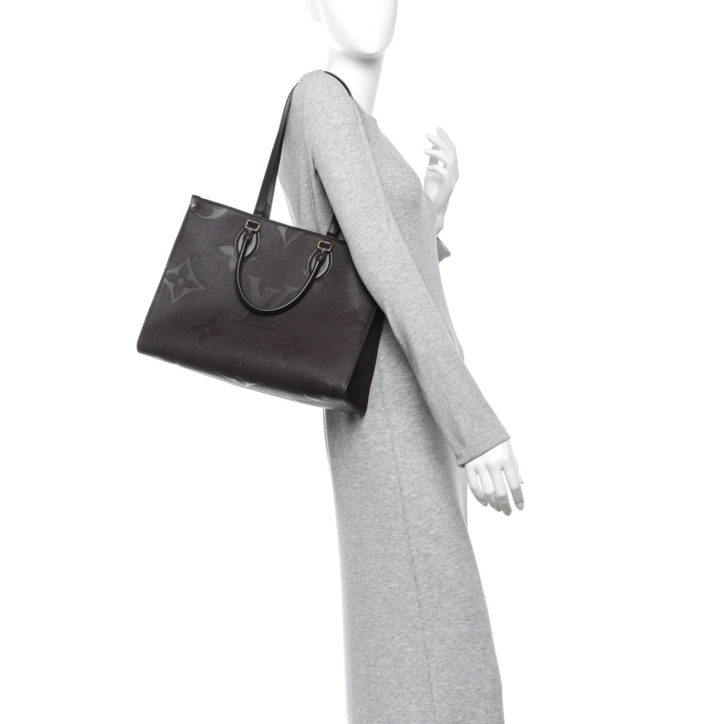 Empreinte Monogram Giant Onthego MM Chocolate
