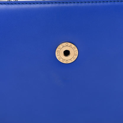 Bulgari Galuchat Calfskin Serpenti Forever Crossbody Bag Blue 10 of 10