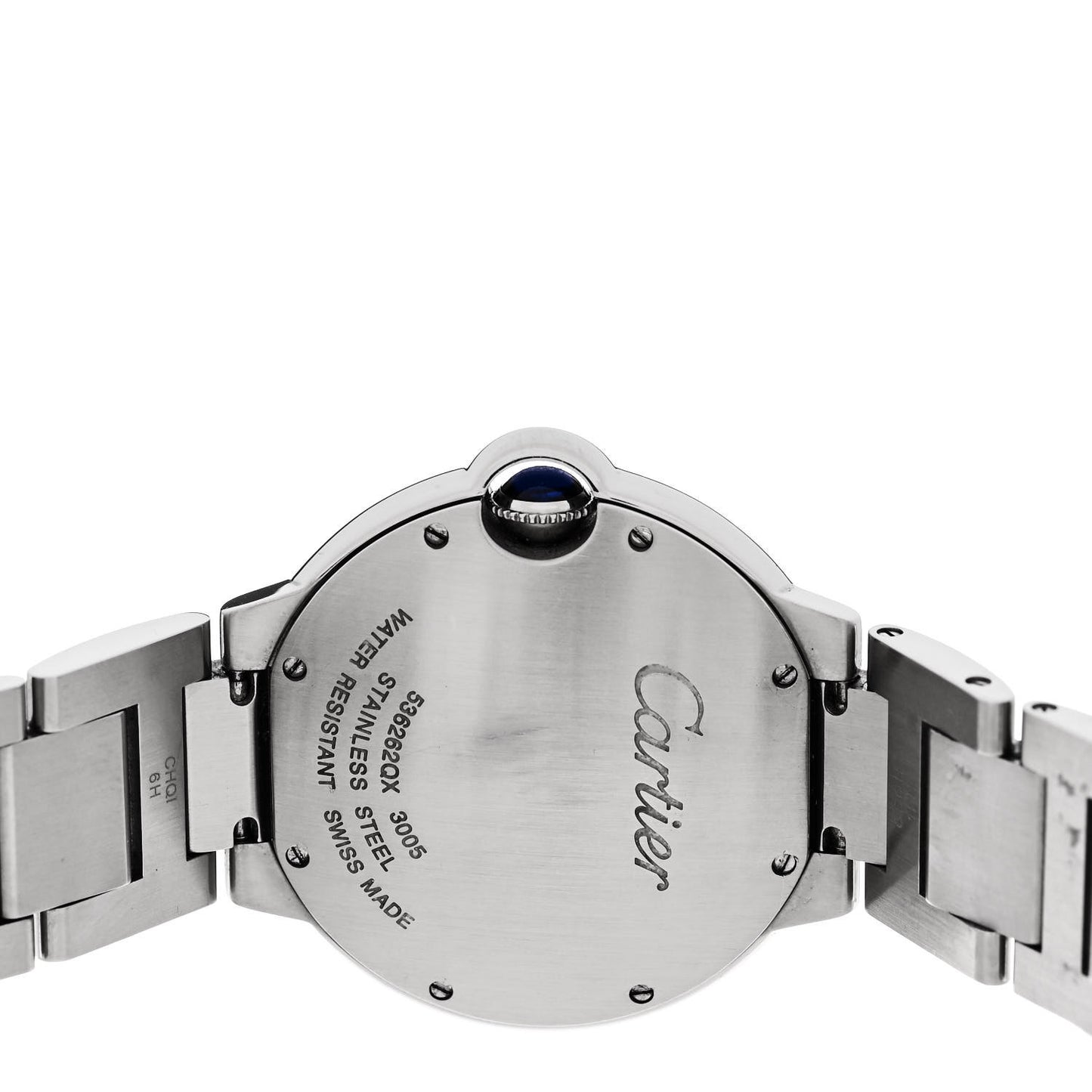 Stainless Steel 36mm Ballon Bleu De Cartier Quartz Watch