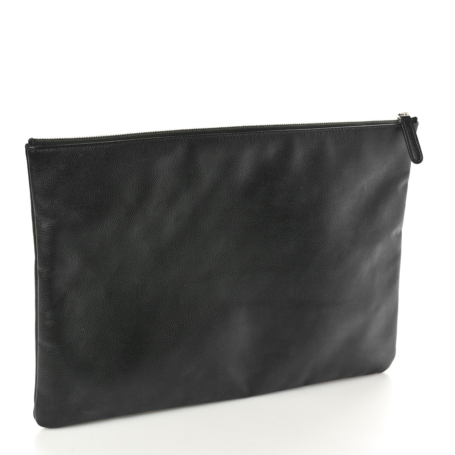 Chanel Caviar Studded Medium Deauville Pouch Black 3 of 8