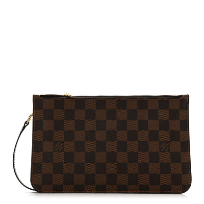 Louis Vuitton LOUIS VUITTON Damier Ebene Neverfull MM GM Pochette 1 of 7
