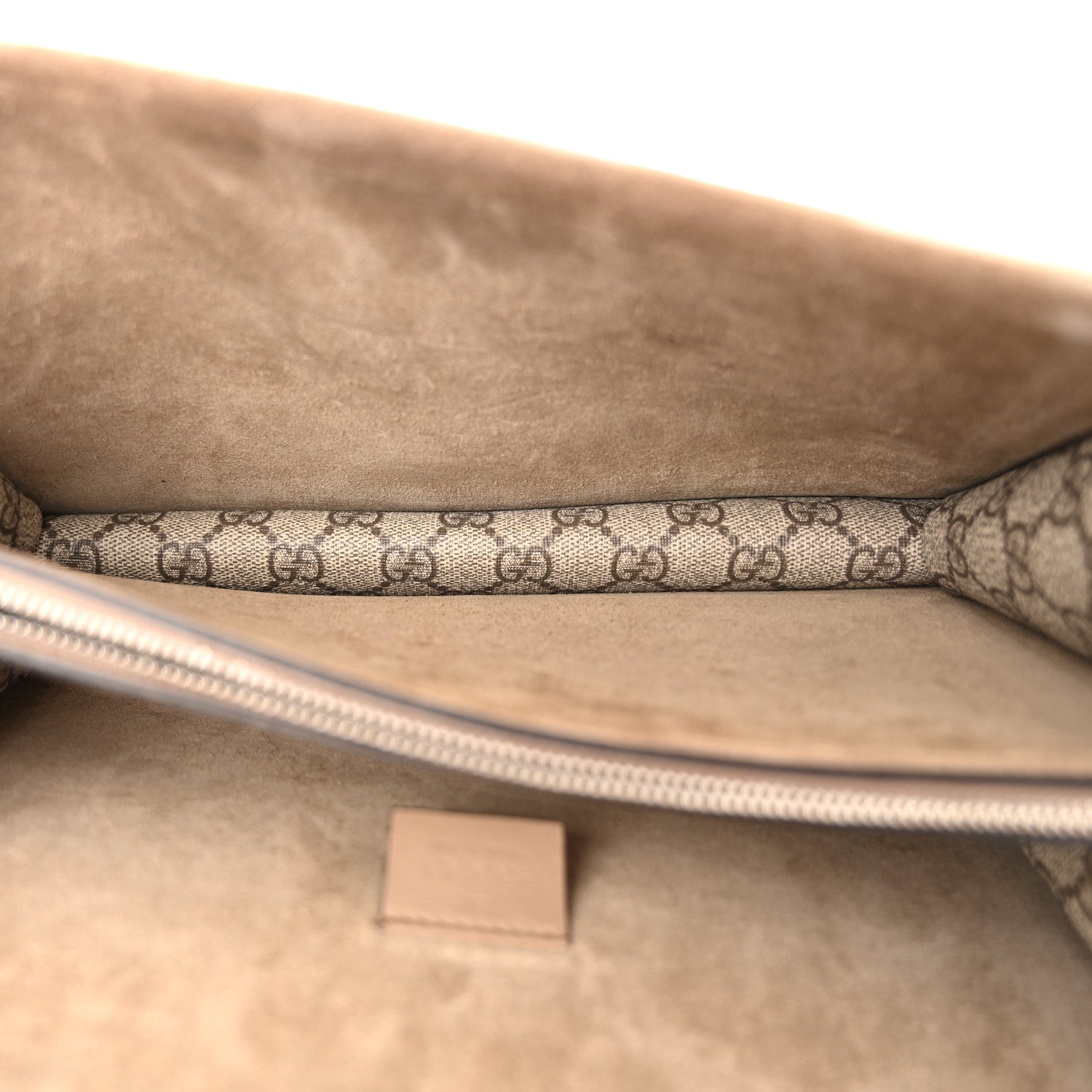 Gucci GG Supreme Monogram Small Dionysus Shoulder Bag Taupe 5 of 11