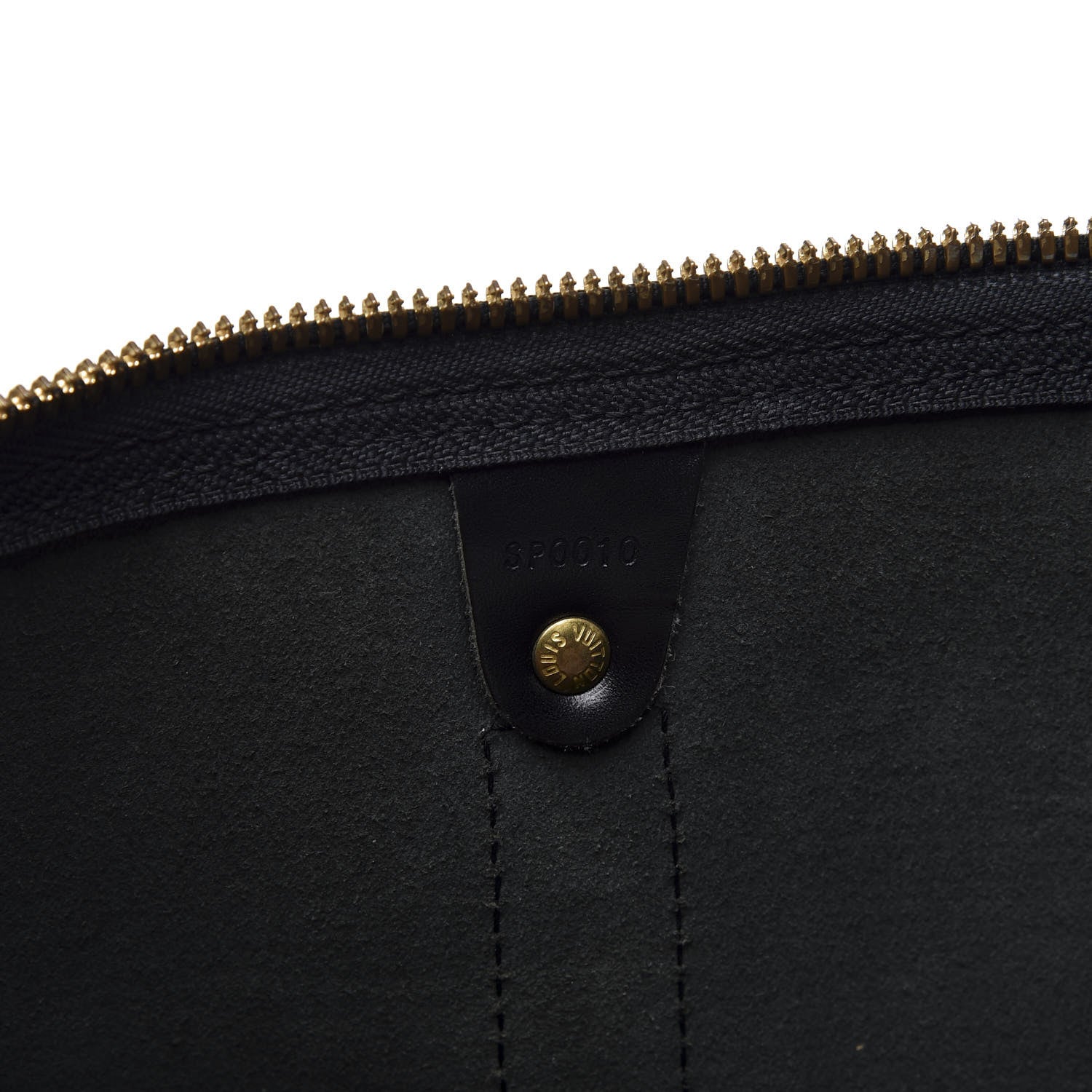 Louis Vuitton Epi Keepall 50 Black 4 of 10