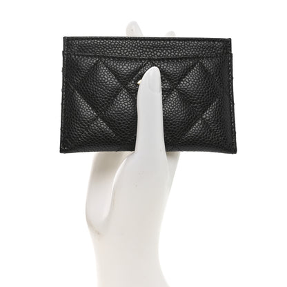 Chanel Caviar Quilted Card Holder Black 2 of 10