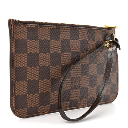 Louis Vuitton Damier Ebene Neverfull PM Pochette 3 of 11