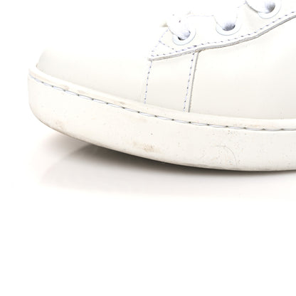 Gucci Calfskin Ayers Bee Embroidered Womens Ace Sneakers 39.5 White Green 11 of 11