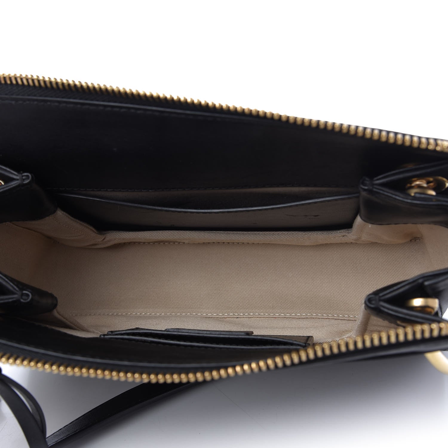 Chloe Calfskin Suede Small Roy Bag Black 5 of 10