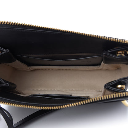 Chloe Calfskin Suede Small Roy Bag Black 5 of 10