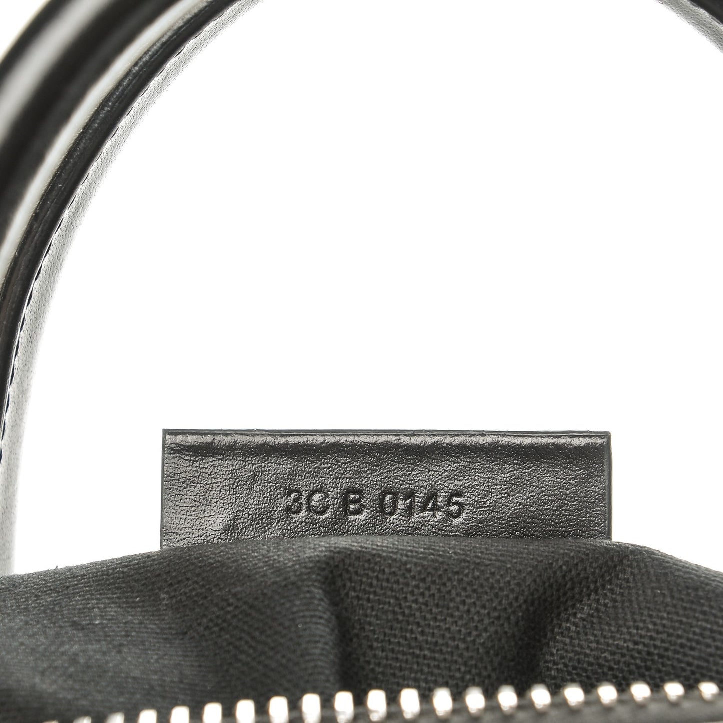 Shiny Lord Calfskin Small Antigona Black