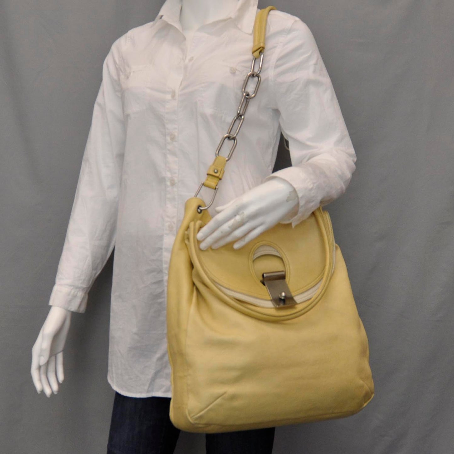Leather Daydream Suvi Pale Yellow