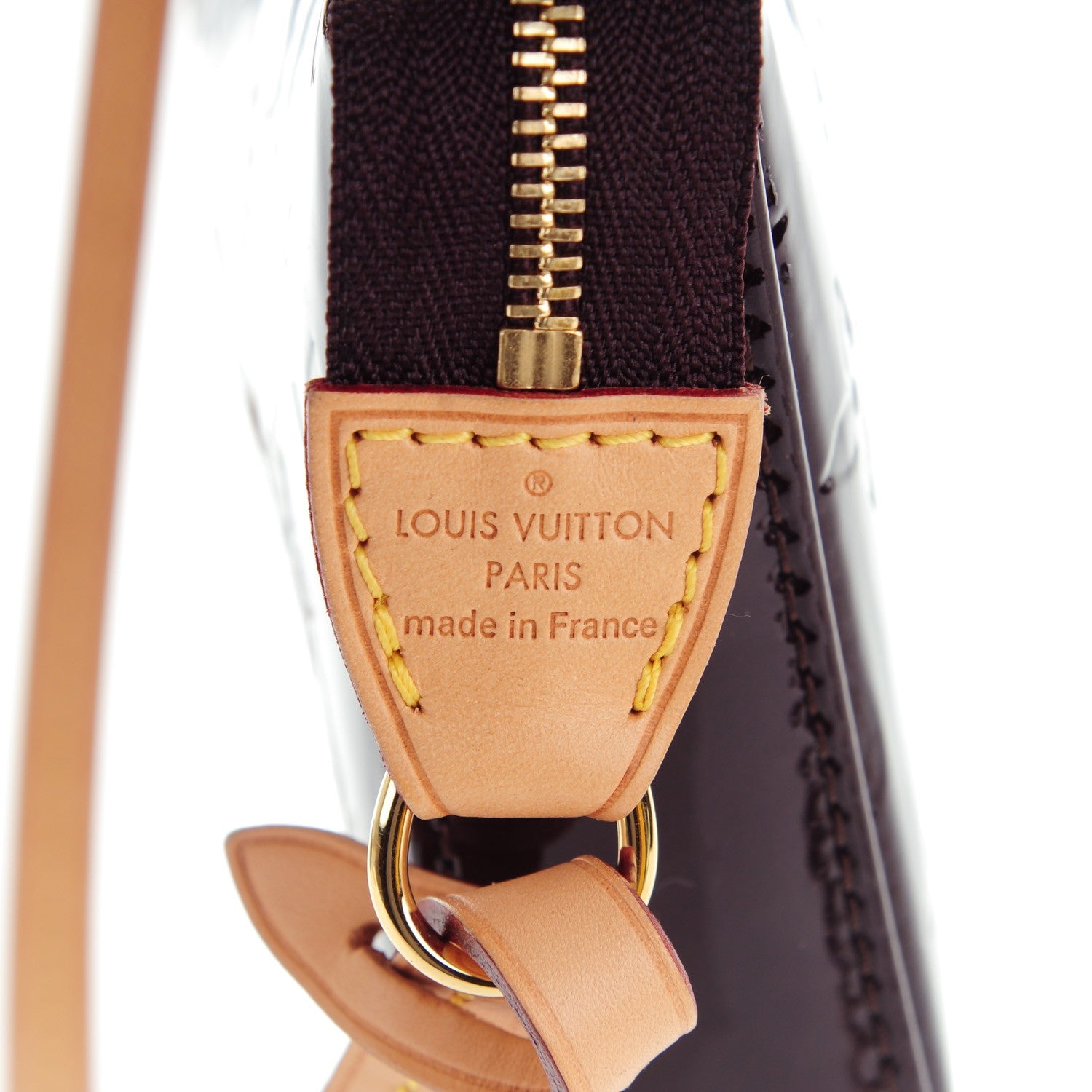 Louis Vuitton Vernis Pochette Accessories NM Amarante 6 of 7