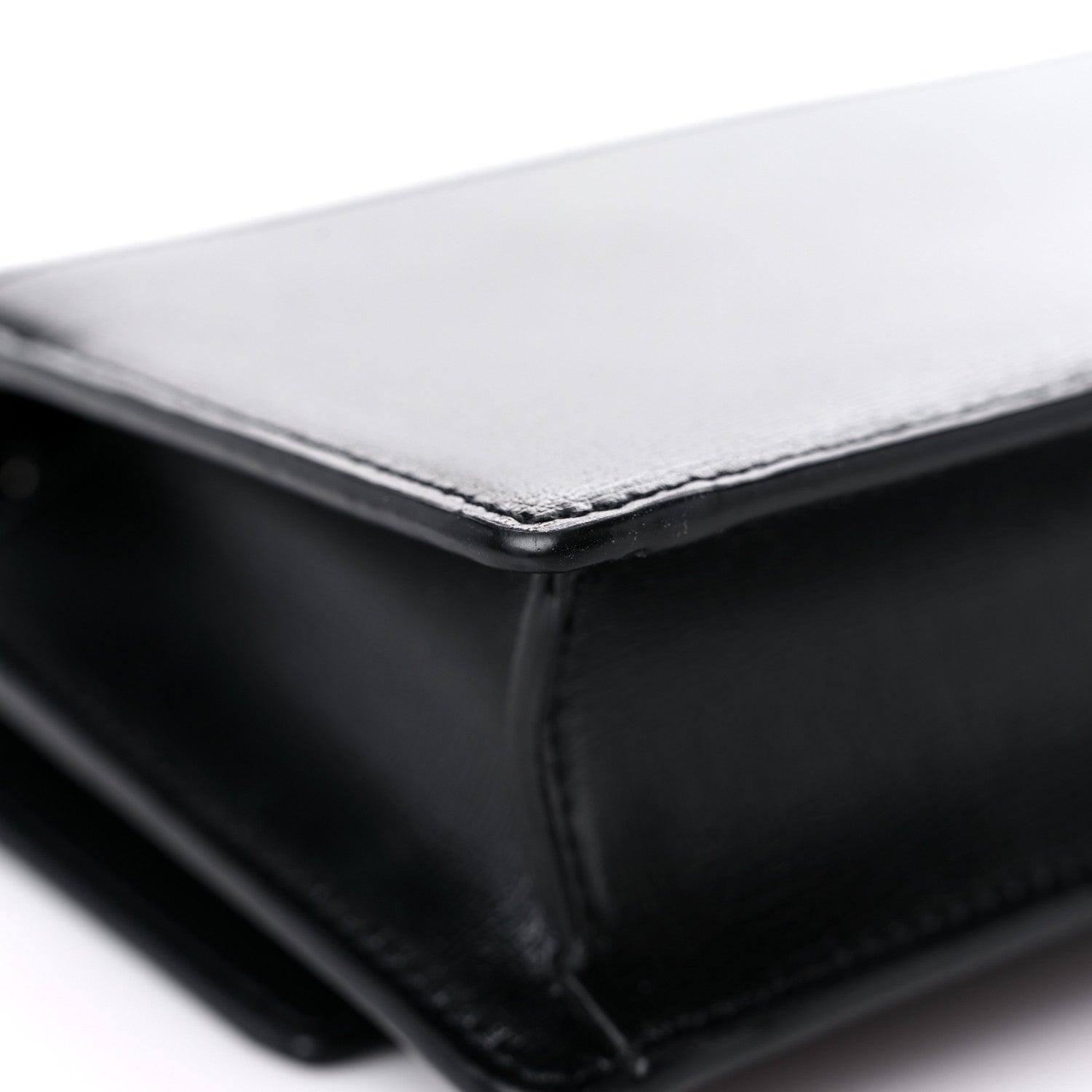 Saint Laurent Calfskin Monogram Sunset Chain Wallet Black 10 of 14