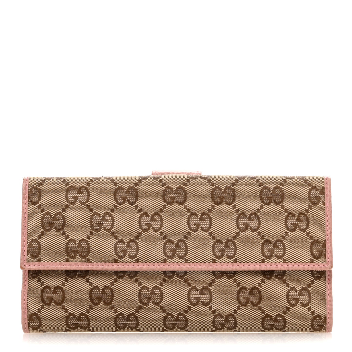 Monogram Continental Flap Wallet Soft Pink