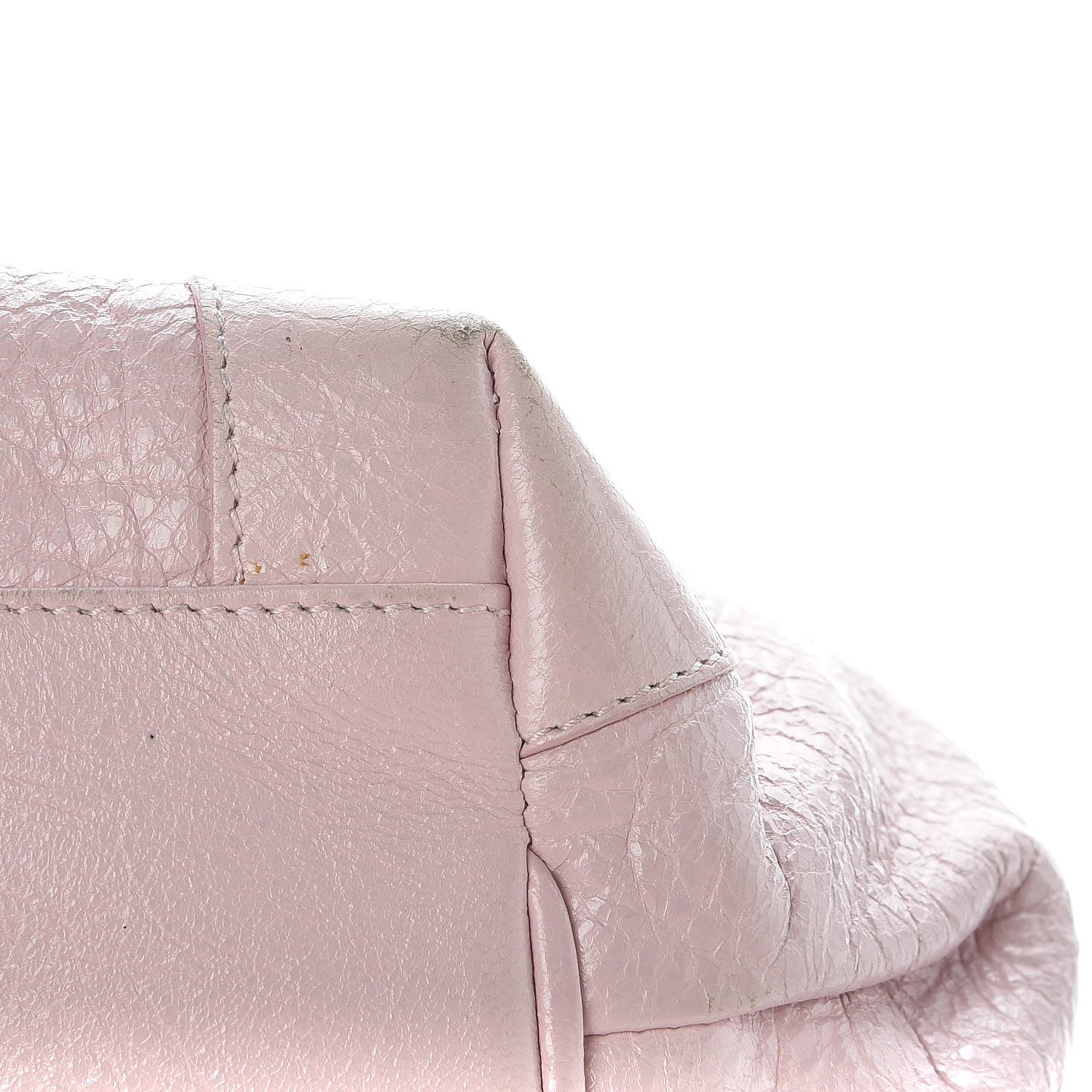 Balenciaga Agneau Classic Hardware S Sunday Tote Rose Poudre Rose Petunia 12 of 17