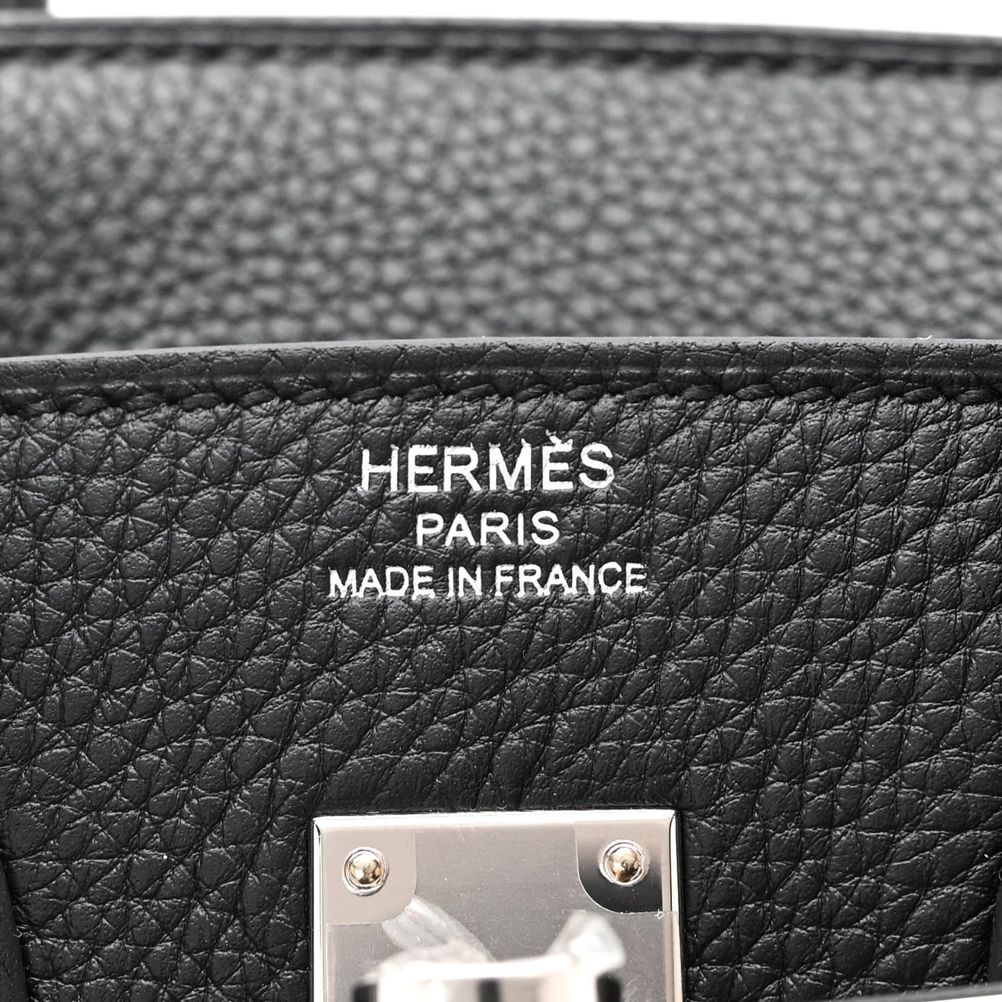 Togo Birkin 25 Black