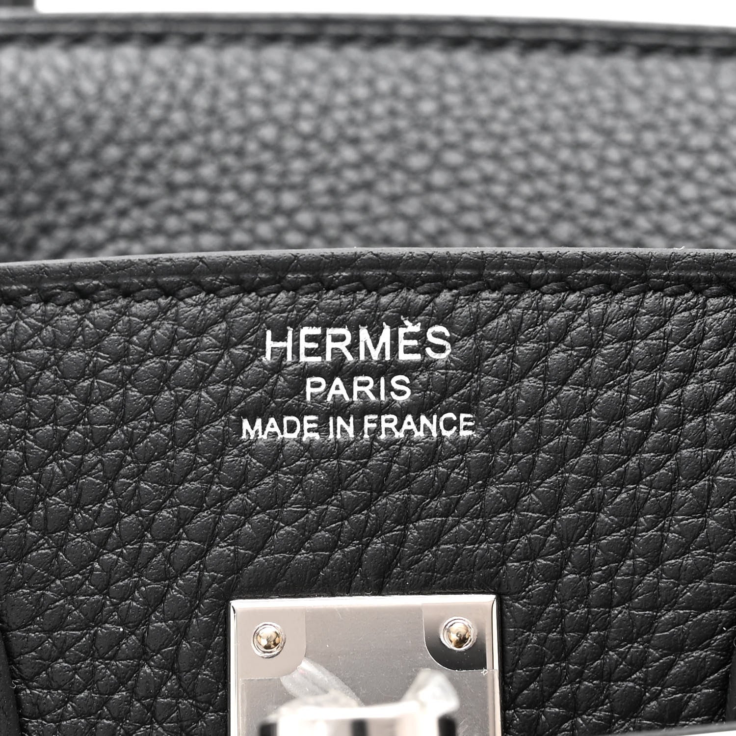 Hermes Togo Birkin 25 Black 6 of 11